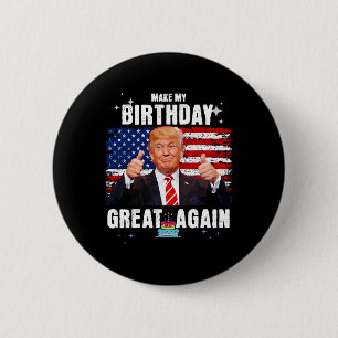 Badge Rond 5 Cm Mon anniversaire de nouveau génial