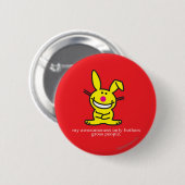 Badge Rond 5 Cm Mon Awesomeness (Devant & derrière)