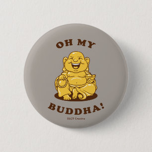 Badge Rond 5 Cm Mon Bouddha