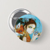 Badge Rond 5 Cm Mon bouton de Frenemies (Devant & derrière)