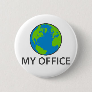Badge Rond 5 Cm Mon bureau