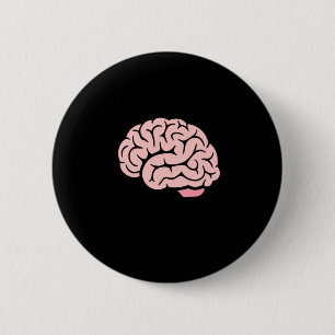 Badge Rond 5 Cm Mon Cerveau A Trop De Onglets Ouverts - Sticker Sa