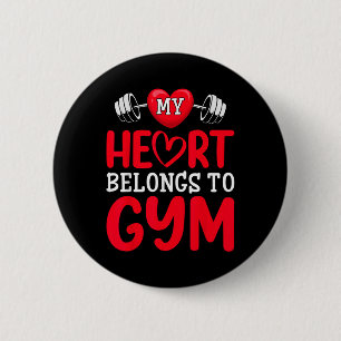 Badge Rond 5 Cm Mon Coeur Appartient À La Journée Des Valentines G
