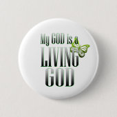 Badge Rond 5 Cm Mon Dieu (Devant)