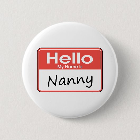 Badge Rond 5 Cm Mon nom est bonne d'enfants (Devant)
