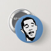 Badge Rond 5 Cm Mon Obama préféré font face (Devant & derrière)