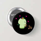 Badge Rond 5 Cm Mon ours de nounours (Devant & derrière)