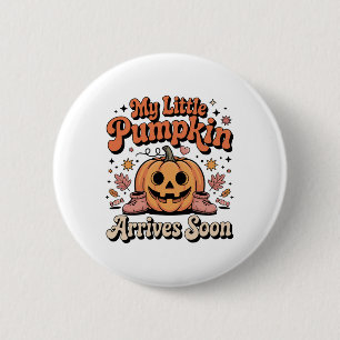 Badge Rond 5 Cm Mon Petit Citrouille Arrive Bientôt Halloween Ence