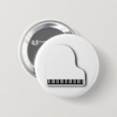 BADGE ROND 5 CM MON PIANO (Devant & derrière)