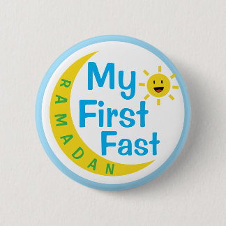 Badge Rond 5 Cm Mon Premier Prix Ramadan Enfant Vif Cadeau Épingle
