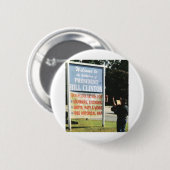 BADGE ROND 5 CM MON SALUT À BILL (Devant & derrière)