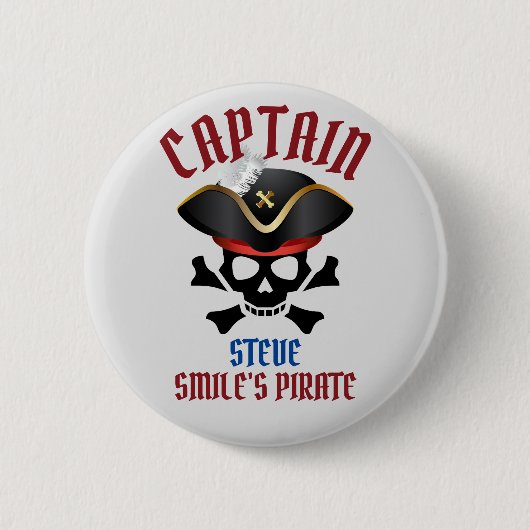 Badge Rond 5 Cm Mon trésor | International Talk Like a Pirate day (Devant)