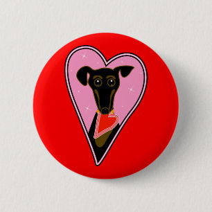 Badge Rond 5 Cm Mon Valentine