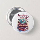 Badge Rond 5 Cm Mon week-end est complet (Devant & derrière)