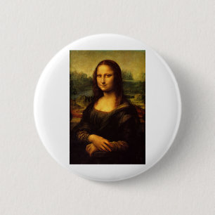 Badge Rond 5 Cm Mona Lisa