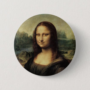 Badge Rond 5 Cm Mona Lisa