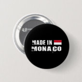 BADGE ROND 5 CM MONACO (Devant & derrière)