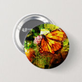 Badge Rond 5 Cm Monarch Grunge (Devant & derrière)