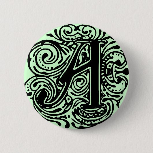 Badge Rond 5 Cm Monarchie A (Devant)