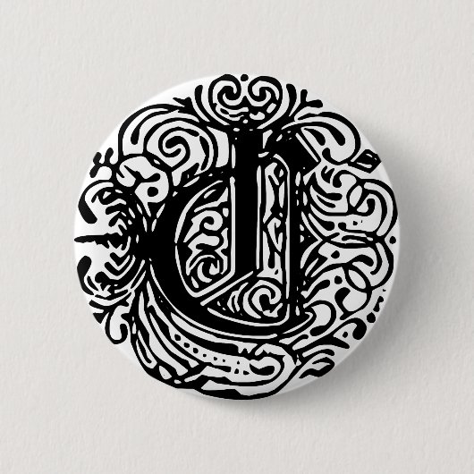 Badge Rond 5 Cm Monarchie C (Devant)