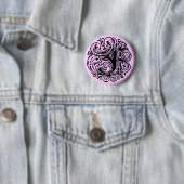 Badge Rond 5 Cm Monarchie "F" (En situation)