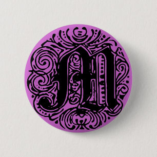 Badge Rond 5 Cm Monarchie M