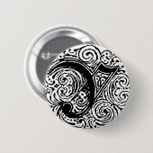 Badge Rond 5 Cm Monarchie "Y" (Devant & derrière)