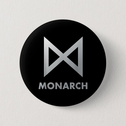 Badge Rond 5 Cm Monarque (Devant)
