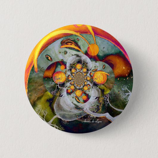 Badge Rond 5 Cm Monde alternatif 1 (Devant)