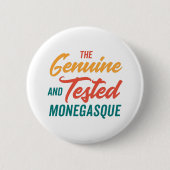 Badge Rond 5 Cm Monégasque authentique et testé (Devant)
