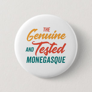 Badge Rond 5 Cm Monégasque authentique et testé