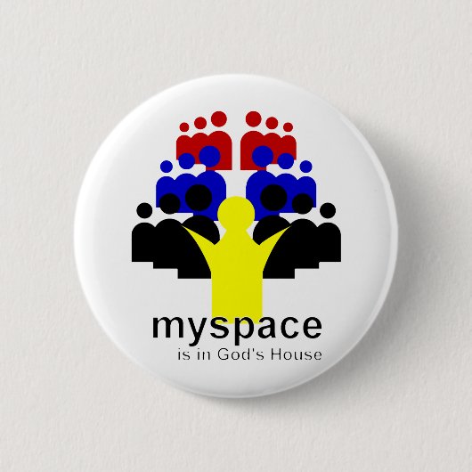 Badge Rond 5 Cm MonEspace Dieu (Devant)