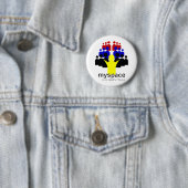 Badge Rond 5 Cm MonEspace Dieu (En situation)