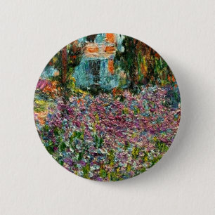 Badge Rond 5 Cm Monet Le jardin de l'artiste à Giverny