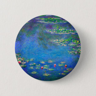 Badge Rond 5 Cm Monet Water Lilies 1906
