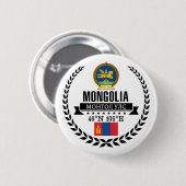 Badge Rond 5 Cm Mongolie (Devant & derrière)