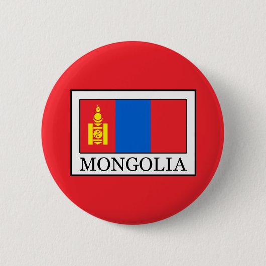 Badge Rond 5 Cm Mongolie (Devant)