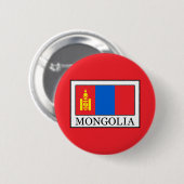Badge Rond 5 Cm Mongolie (Devant & derrière)