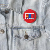 Badge Rond 5 Cm Mongolie (En situation)
