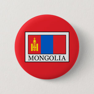 Badge Rond 5 Cm Mongolie