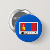 Badge Rond 5 Cm Mongolie (Devant & derrière)