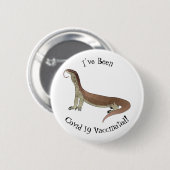 Badge Rond 5 Cm Monitor lizard (Devant & derrière)