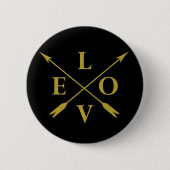 Badge Rond 5 Cm monogramme amour (Devant)