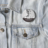 Badge Rond 5 Cm Monogramme classique (En situation)