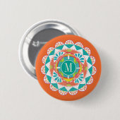 Badge Rond 5 Cm Monogramme| Comme Frida IV (Devant & derrière)
