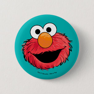 Badge Rond 5 Cm Monster à la fin de cette histoire   Elmo