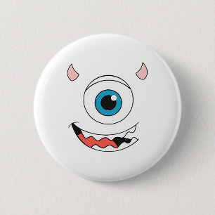 Badge Rond 5 Cm Monster Halloween Costume Monstres Université Fami