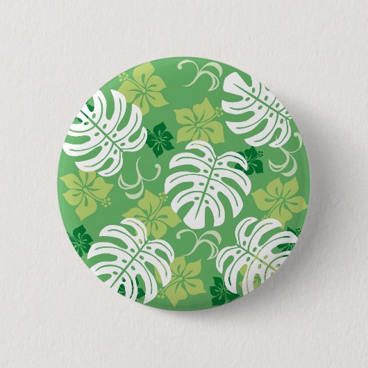 BADGE ROND 5 CM MONSTERA (Devant)