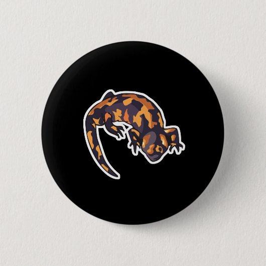 Badge Rond 5 Cm monstre de Gila (Devant)