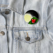 Badge Rond 5 Cm Monstre de nuit (En situation)